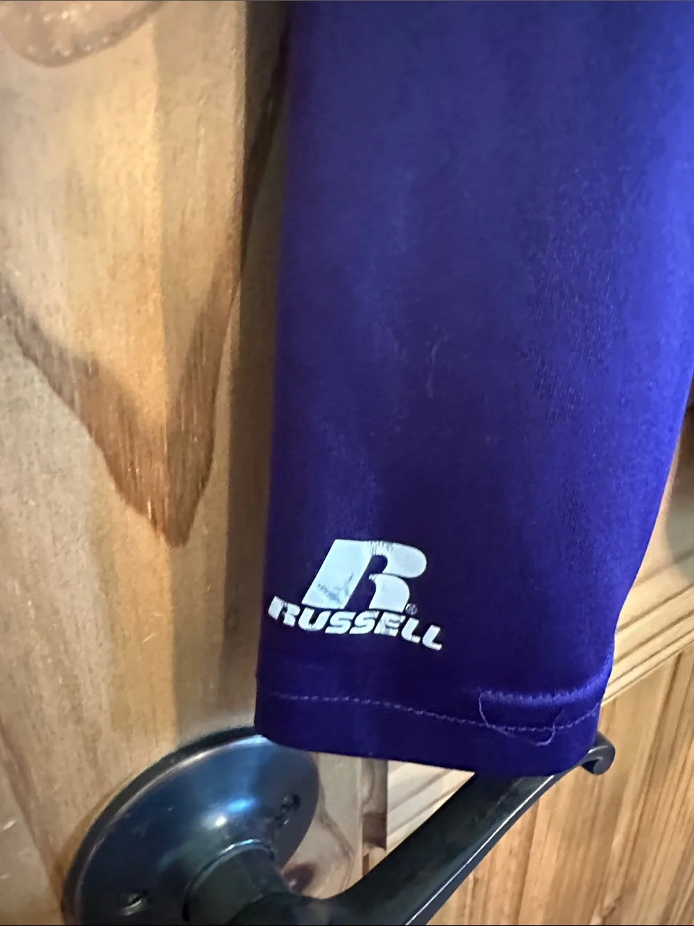 Russell Athletic Men's Long Sleeve Shirt - Deep Purple
